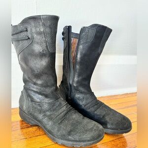 Merrell Vera side zip leather boot, size 8.5, black